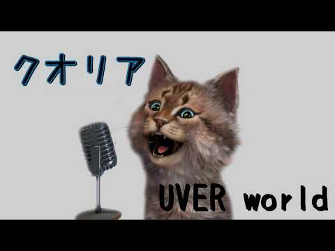 【歌ってみた】クオリア/UVER world【オス猫が原曲キーで】