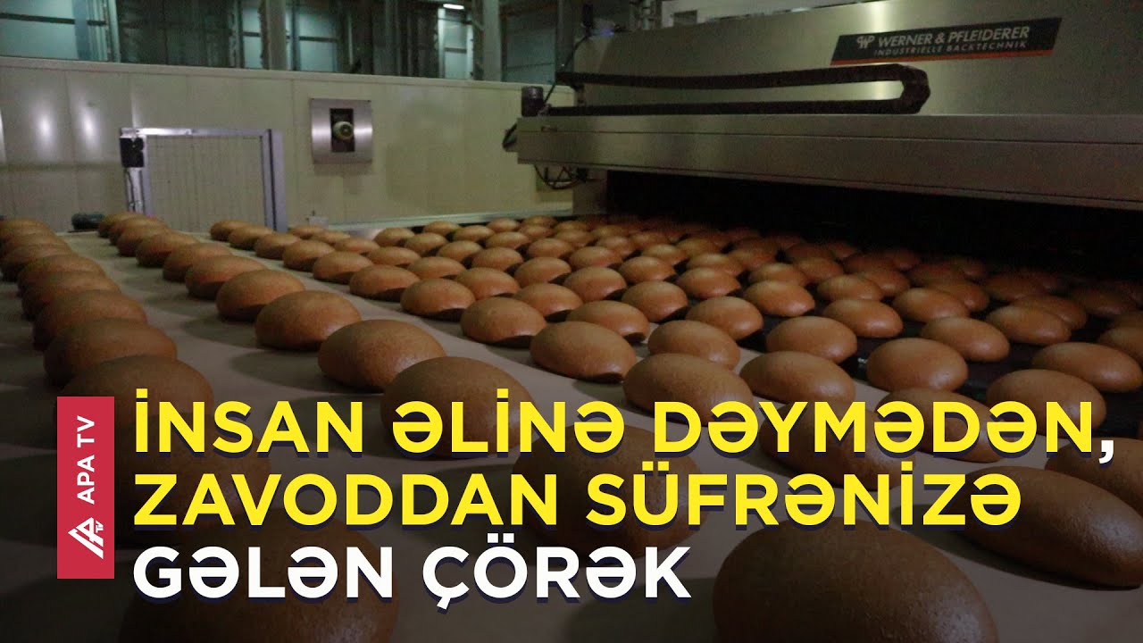 “Pekarnı”dan maraqlı görüntülər – Çörək belə hazırlanır - APA TV