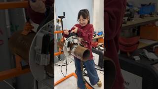 XinDun Automatic Pipe Welding MachineAutomatic welding  power pipeline #PetroleumPipelines #Chemical