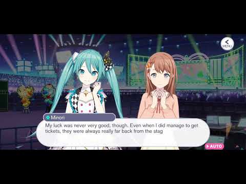 minori dying of gay again (hatsune miku project sekai colorful stage)