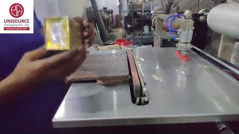 Semi-Automatic Overwrapping Machine with Tear Tape system