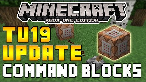 Minecraft Xbox & Playstation: "Title update 19" Command Blocks Fully Explained [TU19 UPDATE]