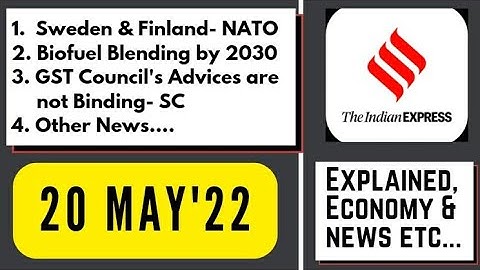 20th May 2022 | Gargi Classes News & Explained Analysis | By R.K. Lata