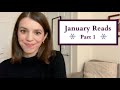 January Reading Wrap Up | Part 1 | 2021