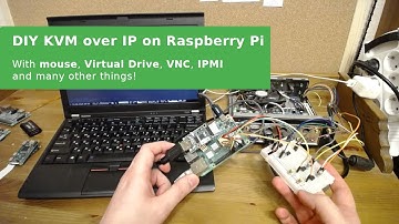 Pi-KVM: easy and cheap DIY KVM over IP with mouse, mass storage drive, VNC, IPMI and other