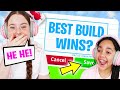 BEST FRIENDS *DREAM HOUSE *BUILD CHALLENGE In Adopt Me! (Roblox)