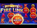 مكافأة الدورة الأولى على ماكينة القمار Ultimate Fire Link في كازينو Meskwaki عودة إلى الماضي 