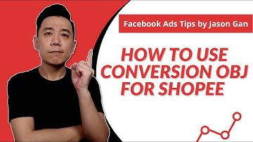Can we use Conversion Objective for Shopee Store? (FB Ads for Shopee Tutorial)