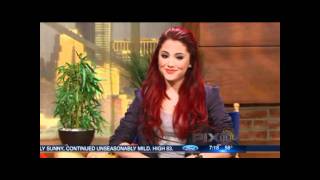 Ariana Grande on PIX Morning News (April 30, 2010)