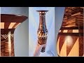 Woodturning a Segmented Vase - The African Vase