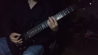 Eisbrecher - Freiflug (Rhythm - Solo Guitar cover Miroslav) Schecter SGR C-7