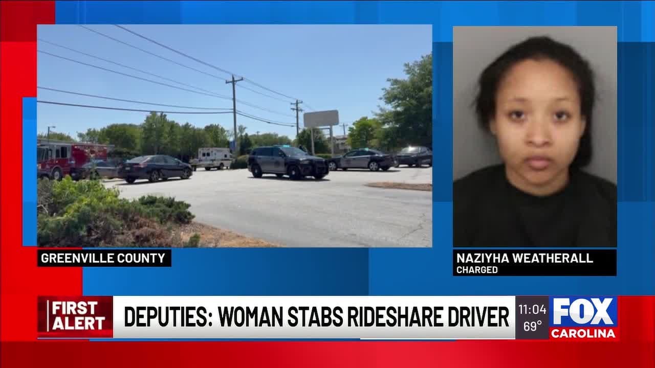 Woman accused of stabbing rideshare driver, stealing vehicle in ...
