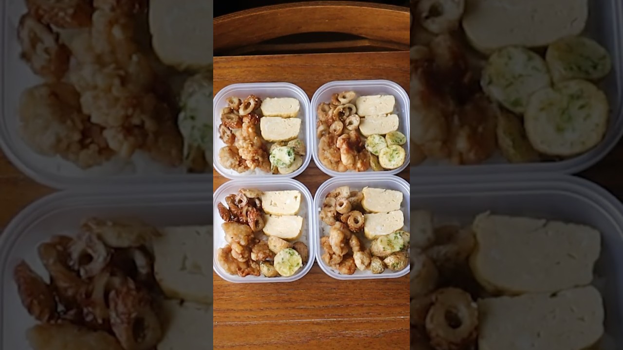 映えないけど秒でなくなる茶色最強弁当🍱🍖🥔💖