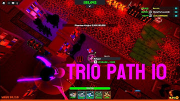 Cube Defense | Roblox | Halloween Event Path 10 Trio