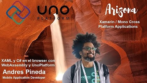 XAML and C# in the browser with WebAssembly and Uno Platform -  Andres Pineda