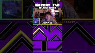 PEAK Recent Tab #geometrychallenge #geometrydash #recenttab