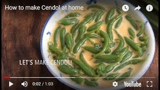 How to make Cendol at home - ieatishootipost