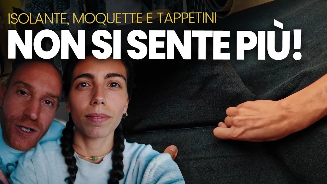 [82] Isolamento Acustico e Finiture del Pianale con moquette - Restauro camper Van Volkswagen