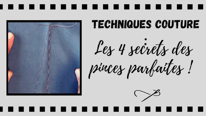 Tuto couture - Coudre une pince 