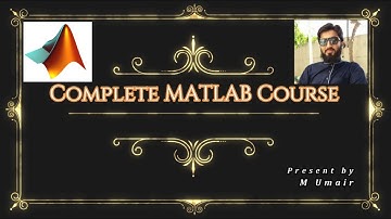 Complete MATLAB Course for Beginners | Math with Umair