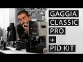 Gaggia classic pro  shades of coffee pid controller review  first impressions