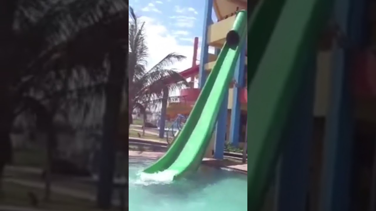 AQUA PARK- THE MOST DANGEROUS SLIDE IN MOZAMBIQUE