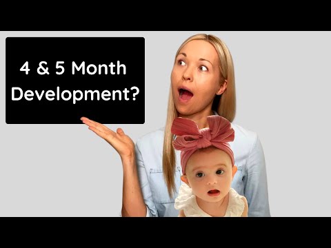 4 & 5 Month Old Baby Developmental Milestones & Red Flags in Development