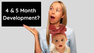 4 & 5 Month Old Baby Developmental Milestones & Red Flags in Development