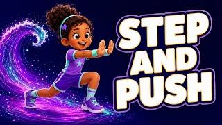 Leviathan Lunges: Step & Push | Brain Break for Kids