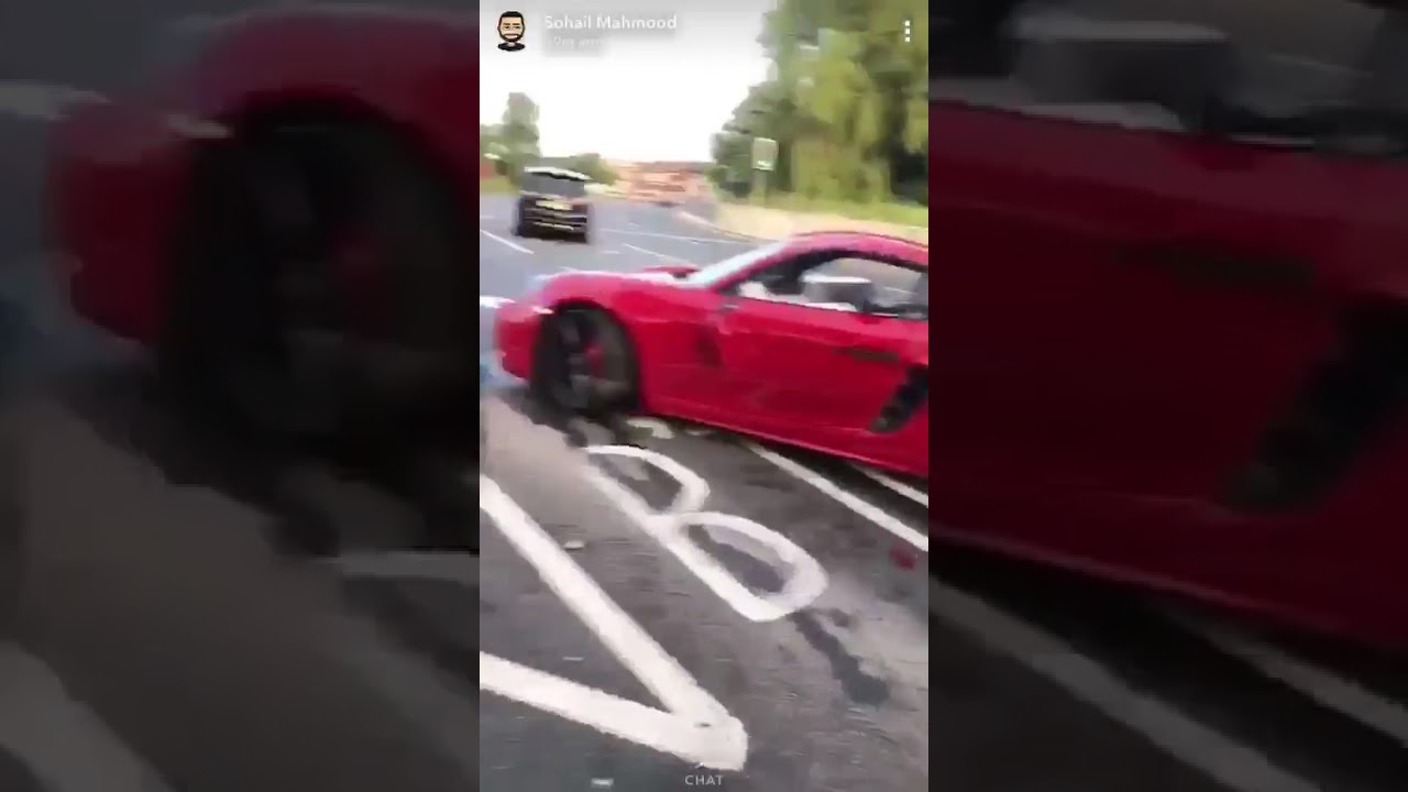Crazy Ferrari Big Crash 2025#