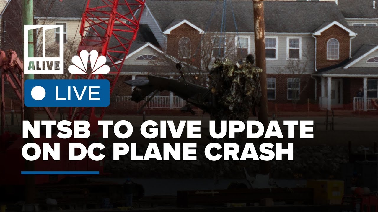 STREAMING: NTSB gives update on DC plane crash - YouTube