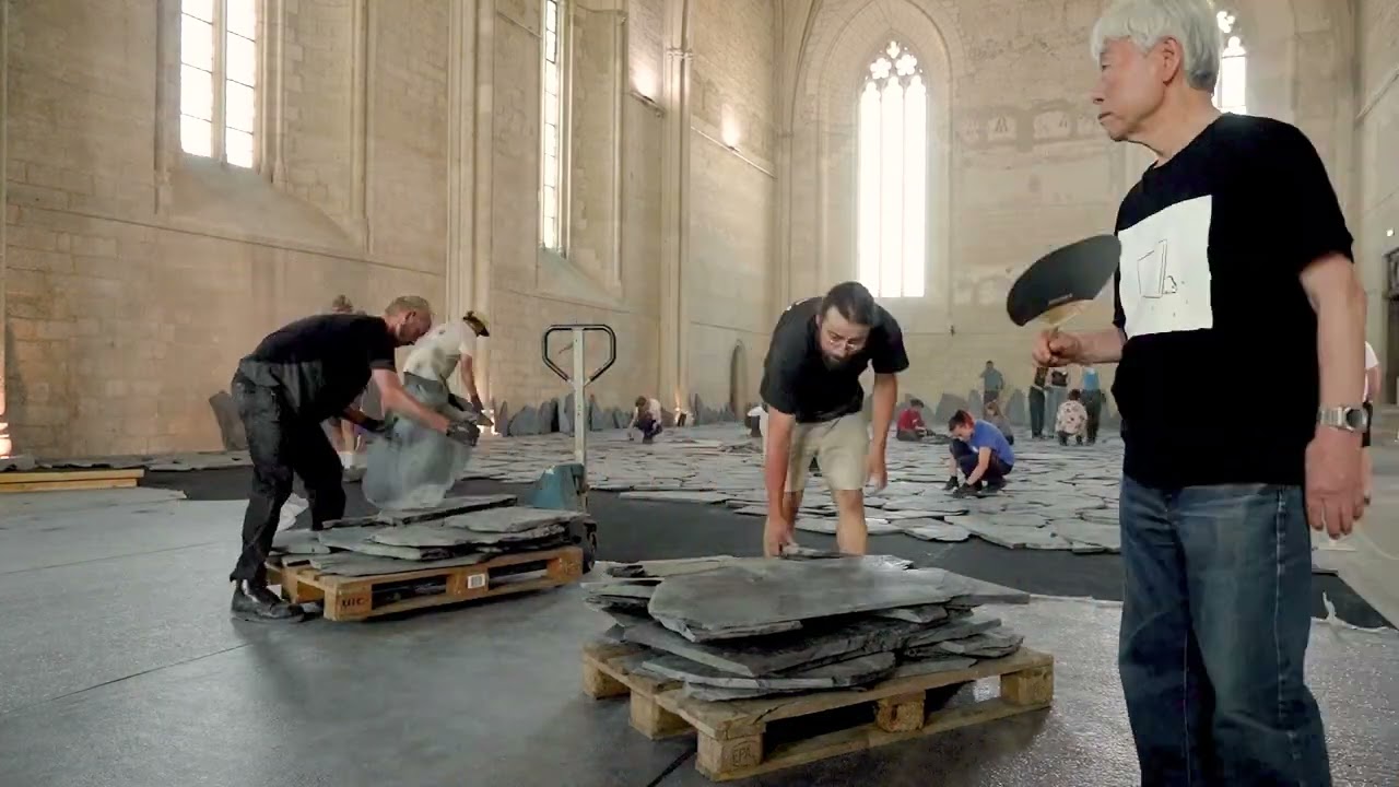 Lee Ufan - Relatum - Timelapse