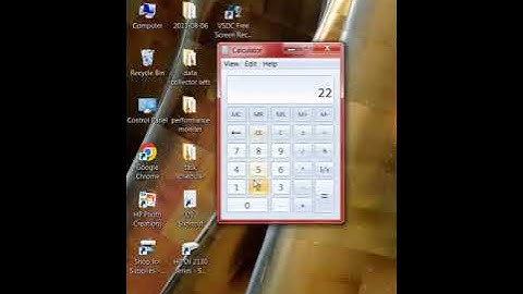 How To Open and Use Calculator In Windows 7