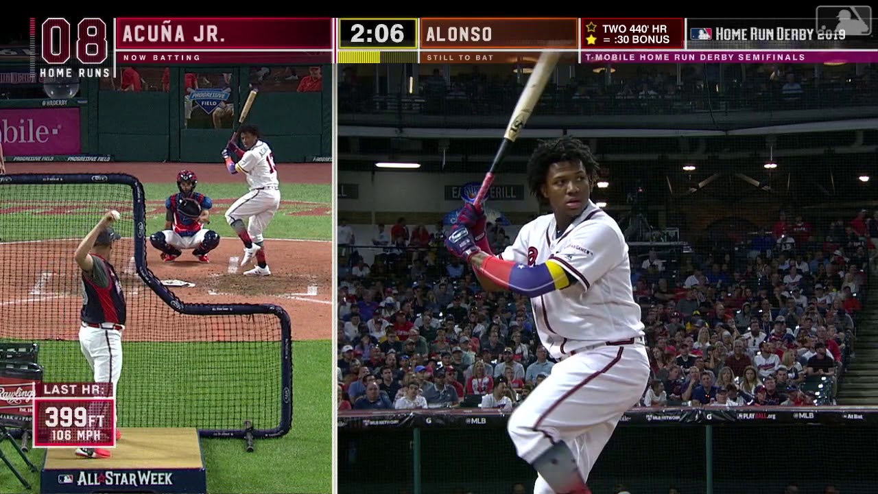 Ronald Acuña Jr Home Run Derby. 19 HR In Round 2 