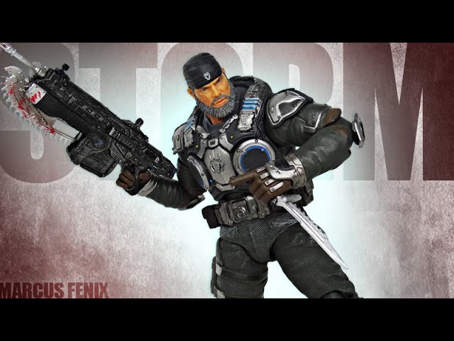 Gears 5 Marcus Fenix Storm Collectibles In-Hand Review - The Toyark - News