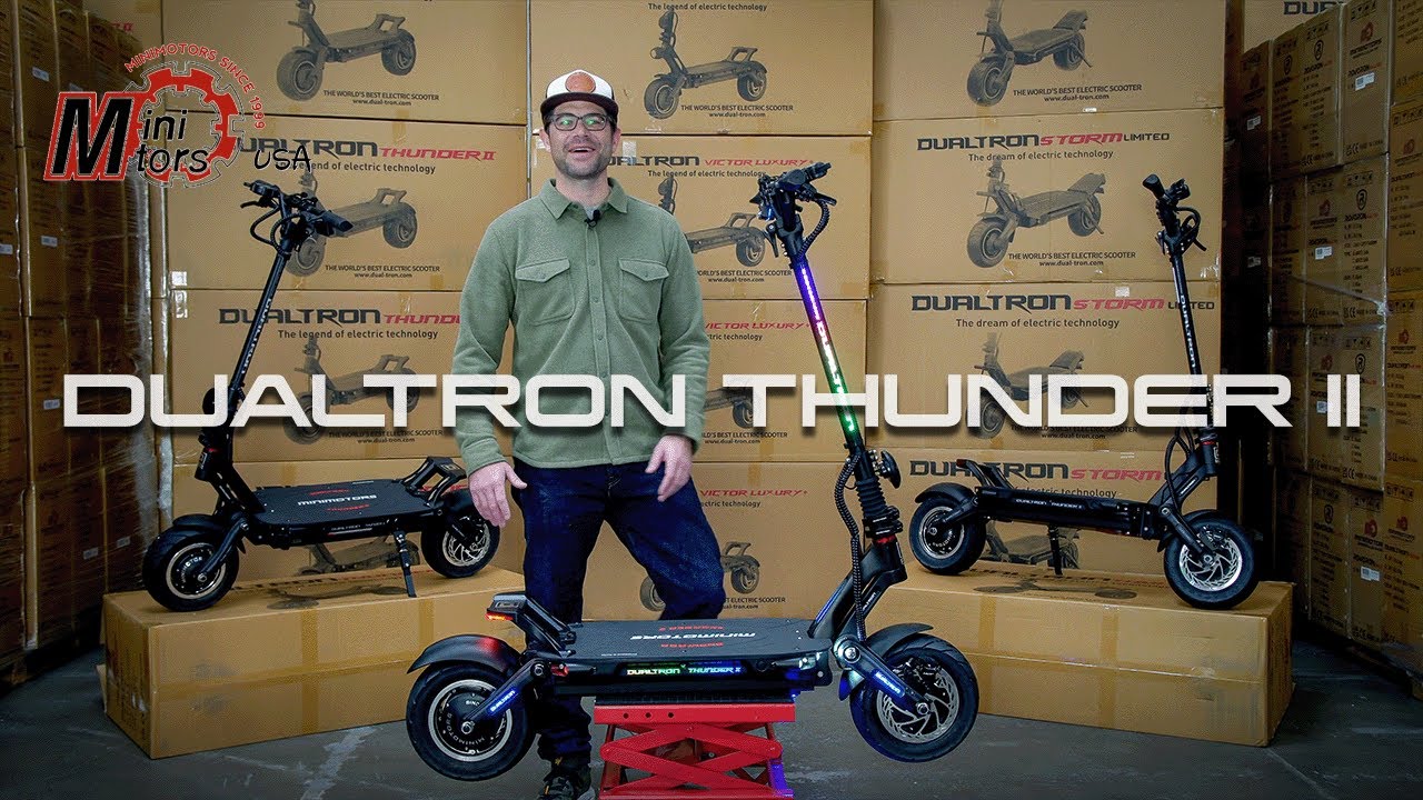 Dualtron Thunder 1 Minimotors: Vitesse & Autonomie