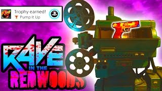 RAVE IN THE REDWOODS PACK A PUNCH TUTORIAL! FULL PACK A PUNCH GUIDE | BOAT | POWER | IW ZOMBIES