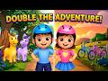 Horse Riding Adventure Begins! 🐎 | Follow Kingsley &amp; Kayden Through Nature