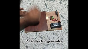Piezoelectric generator
