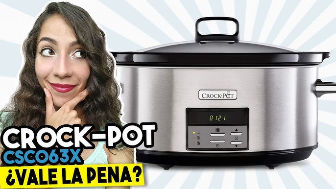 Crock Pot Olla Cocción Lenta Autostir Csc012x 5,7 L con Ofertas en  Carrefour