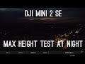 DJI MINI 2 SE MAX HEIGHT