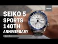 UNBOXING SEIKO 5 SPORTS 140TH ANNIVERSARY SRPG47K1