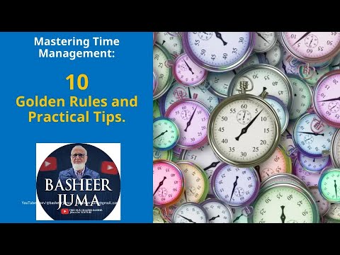 Basheer Juma Time Management Global Training Short Course - YouTube