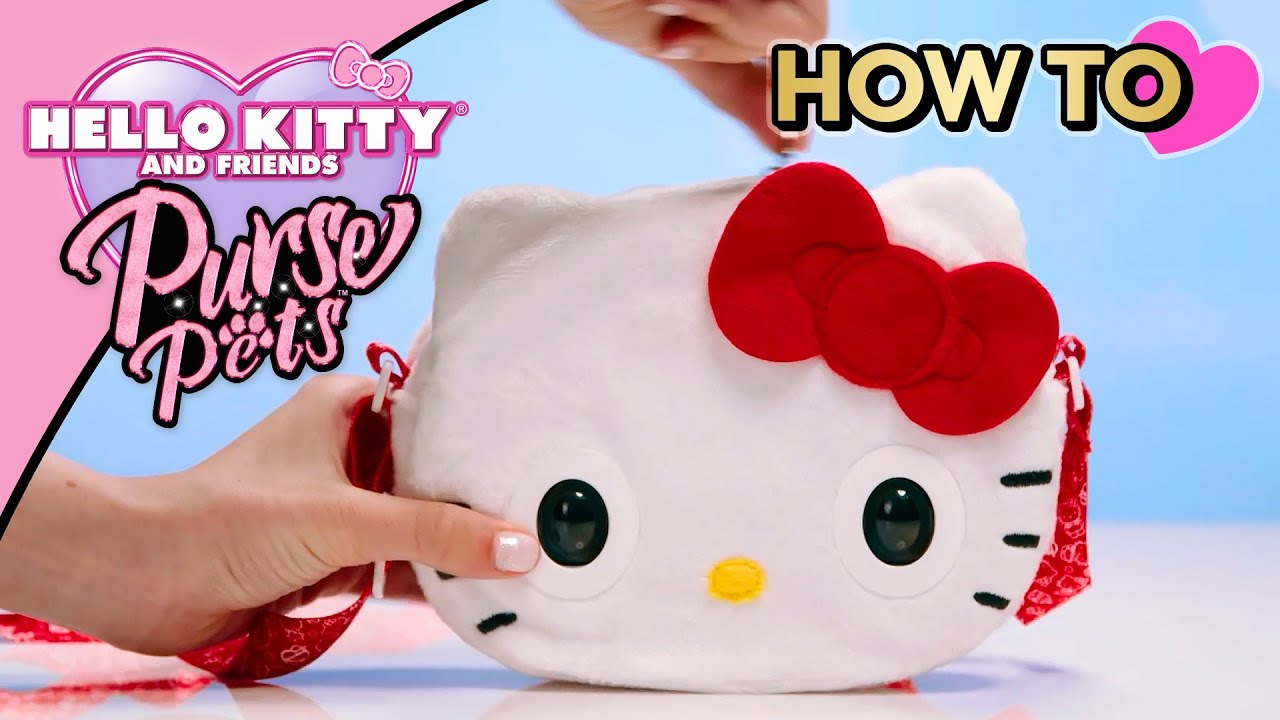 NEW Hello Kitty Purse Pets ️ | How to | Toys for Kids - YouTube