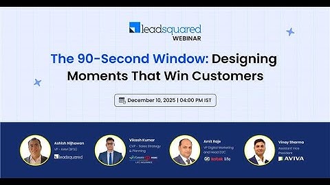 [Webinar] The 90-Second Window: Designing Moments That Win Customers