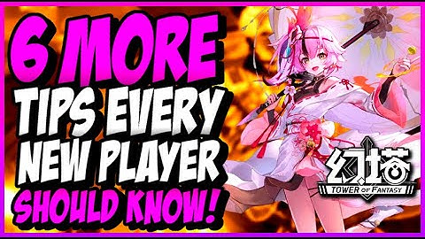 6 MORE TIPS and TRICKS EVERY NEW Player NEEDS TO KNOW! | Tower of Fantasy PS5 Gameplay #ToF