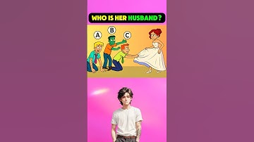 Which zombie is her husband? #Quiz #QuizTime #GuessWho #Animation #Riddle #Mystery