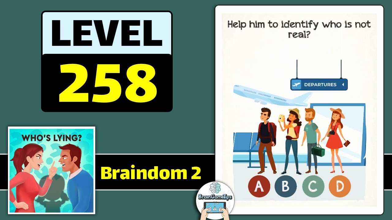 Braindom 2: Brain Teaser Games - Level 258 Answer