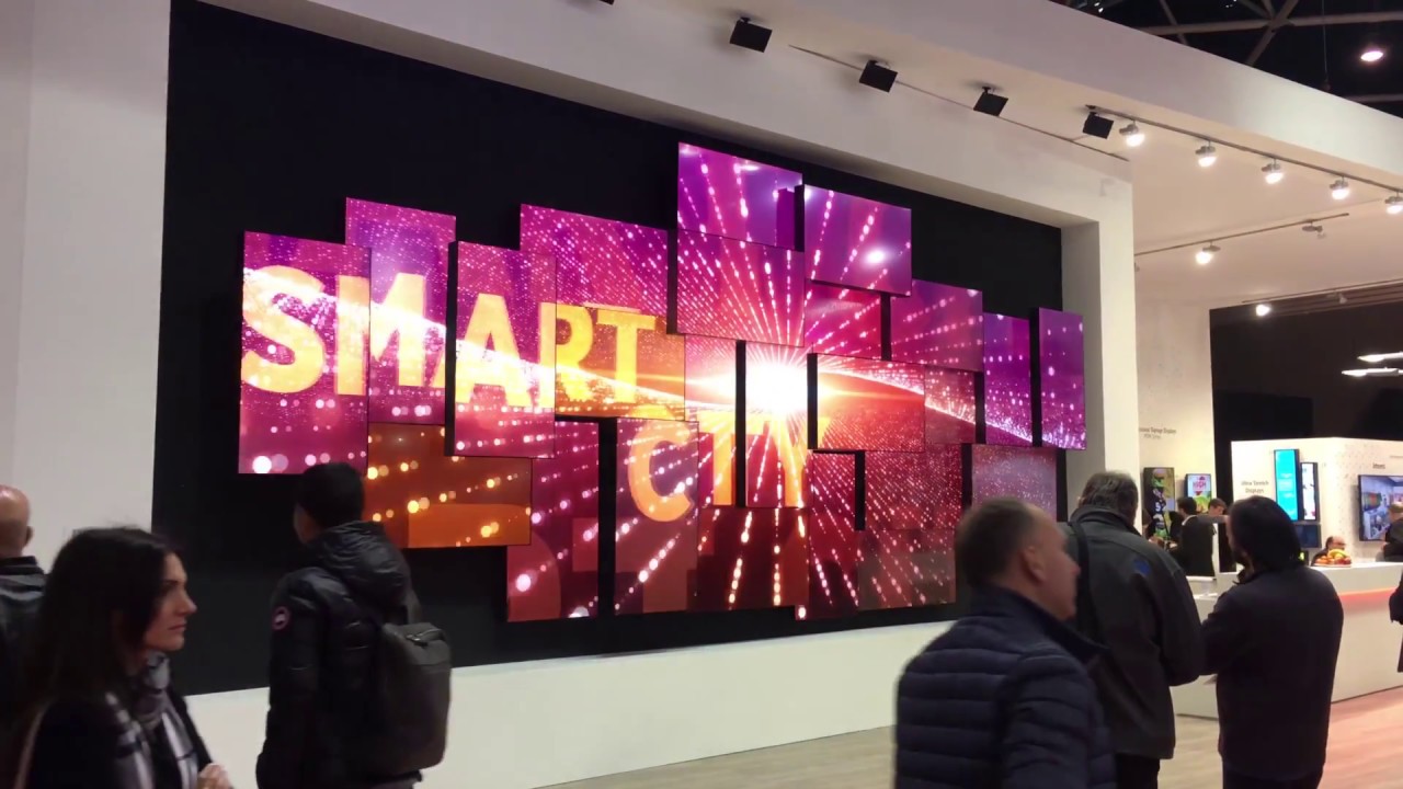 24 Screen Irregular Video WallISE 2017 YouTube