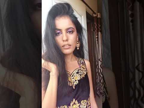 Purple Glam Diwali